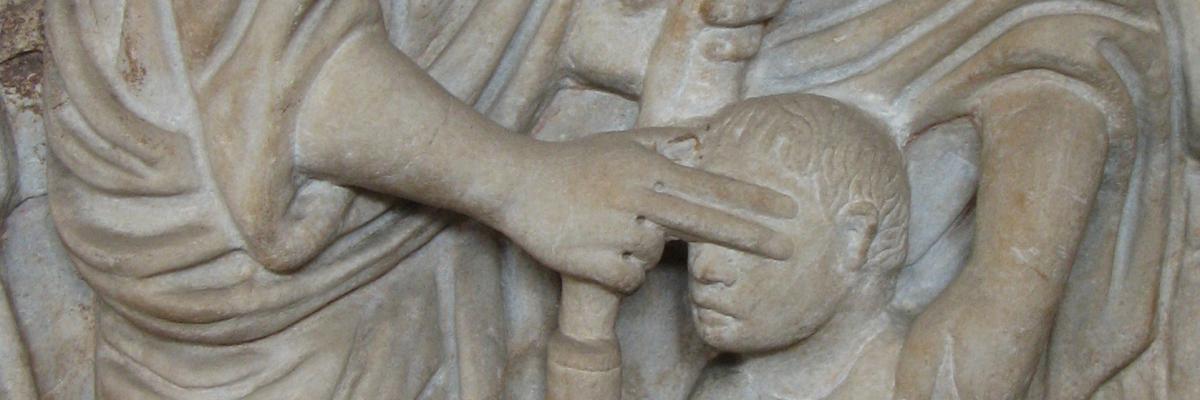 Genezing blindgeborene